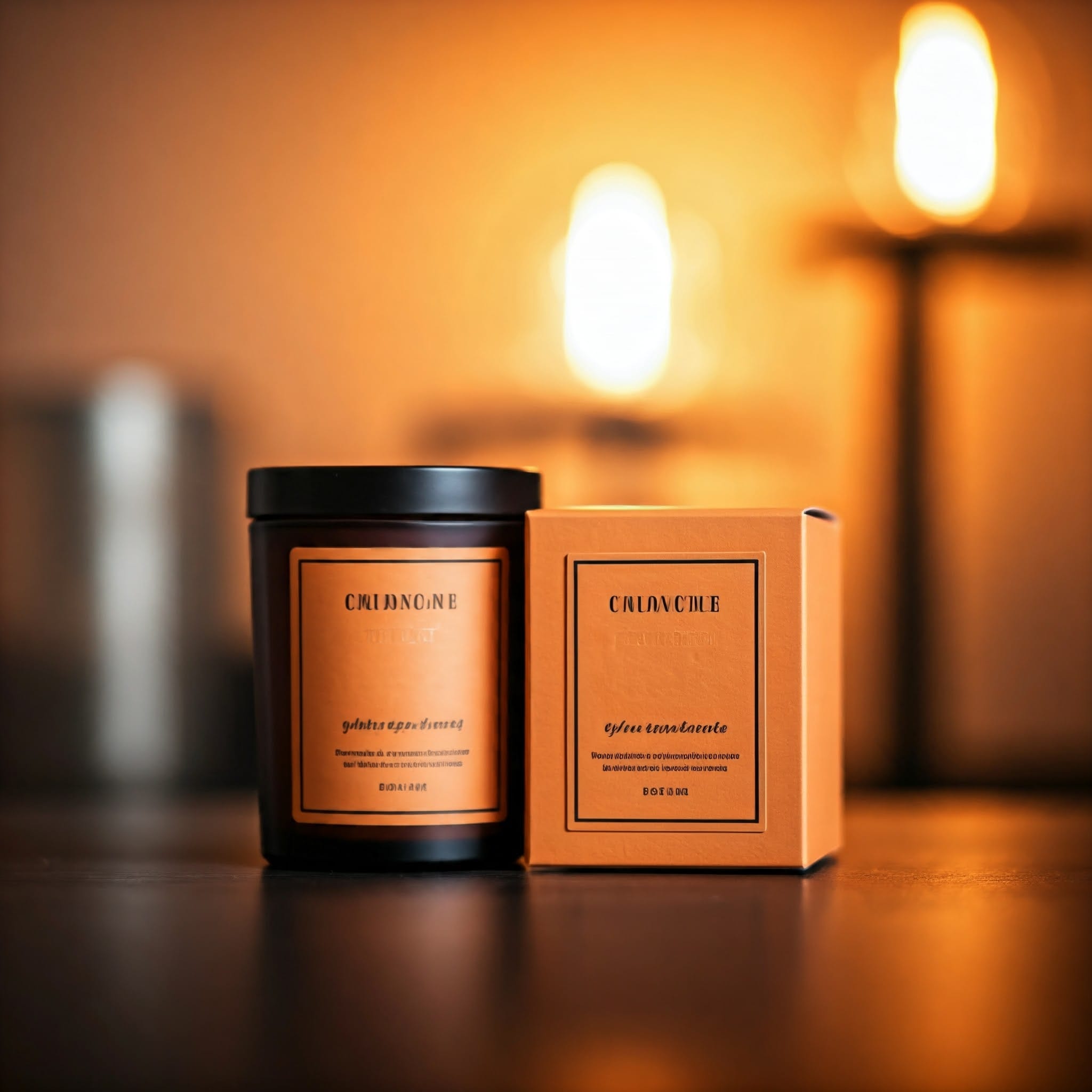 Custom candle boxes showcasing premium design and branding for enhanced product presentation.