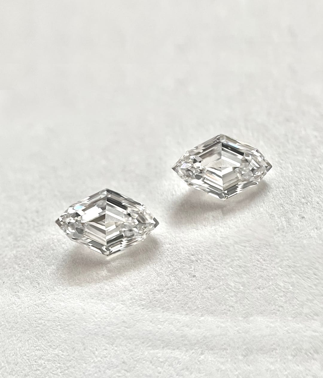 step cut diamonds