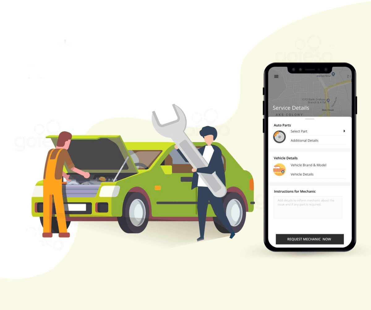 roadside assistance app